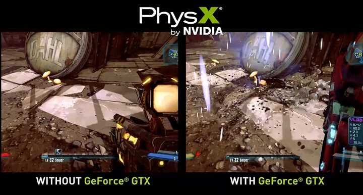 NVIDIA PhysX полный обзор и тестирование видеокарт NVIDIA